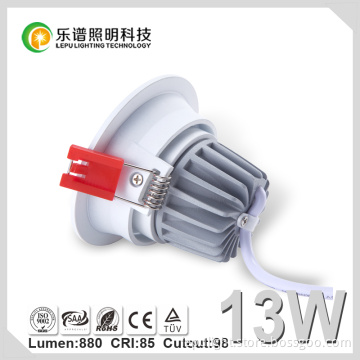 cob 13w cri85ra 800-880lumen color temperature 2700k/3000k/4000k/5000k